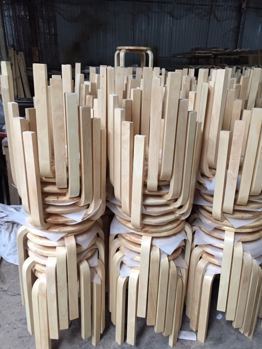 ghế gỗ thông xuất khẩu đẹp nhất